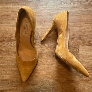 Kahmune London Becky Rio Suede Heel US 7